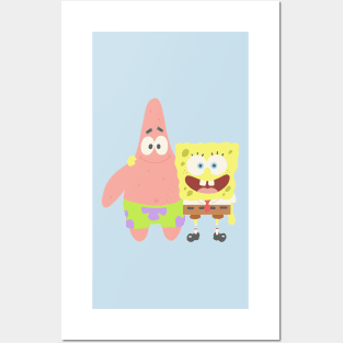 spongebob x patrick Posters and Art